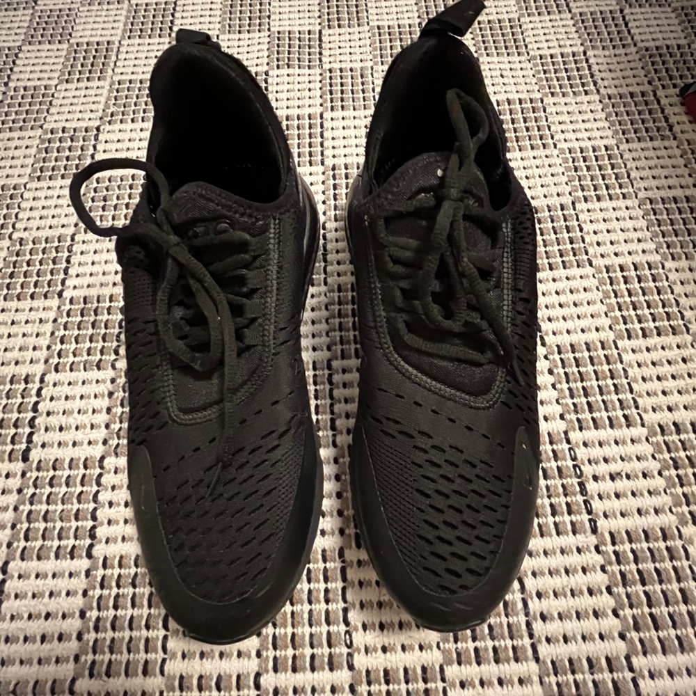 Men's Air Max Black Athletic Shoes 8.5